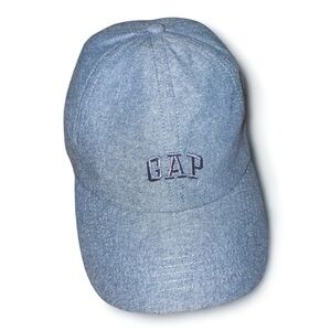GAP Blue Denim Chambray Baseball Cap‎